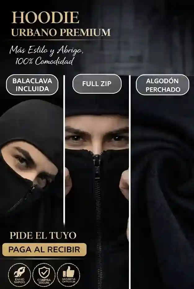 Buzo Oversize con Balaclava