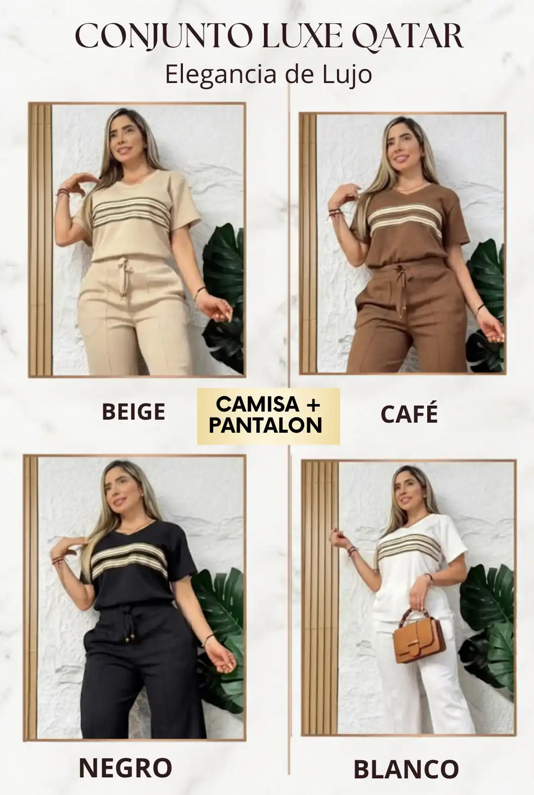 Conjunto premium QATAR luxe