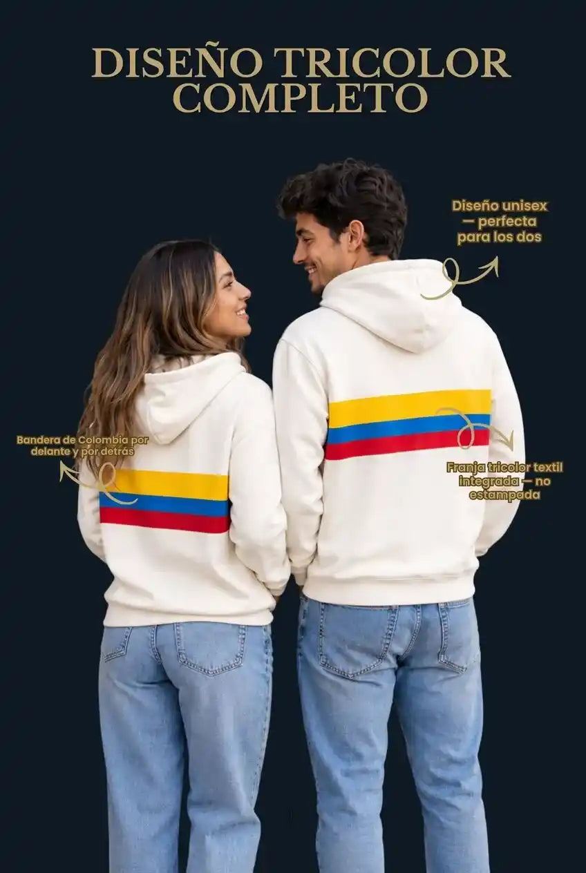 Buzo Colombia Centenario 2026™ | Bordado Dorado