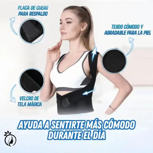 Chaleco Corrector Tu espalda firme, tu presencia imponente.