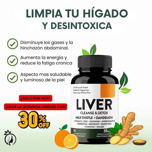 Liver Detox™ – Limpia y revitaliza tu hígado de forma natural