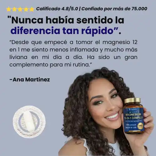 Magnesio 12 en 1 – Apoyo diario para la relajación y el equilibrio corporal